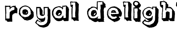 Royal Delight font preview